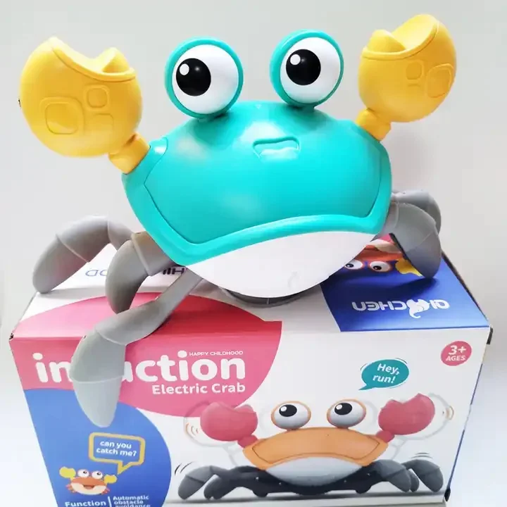Tummy Time Walking Crab