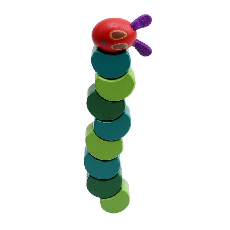 Educational Wooden Flexible Caterpillar Toy Educational Wooden Flexible Caterpillar Toy