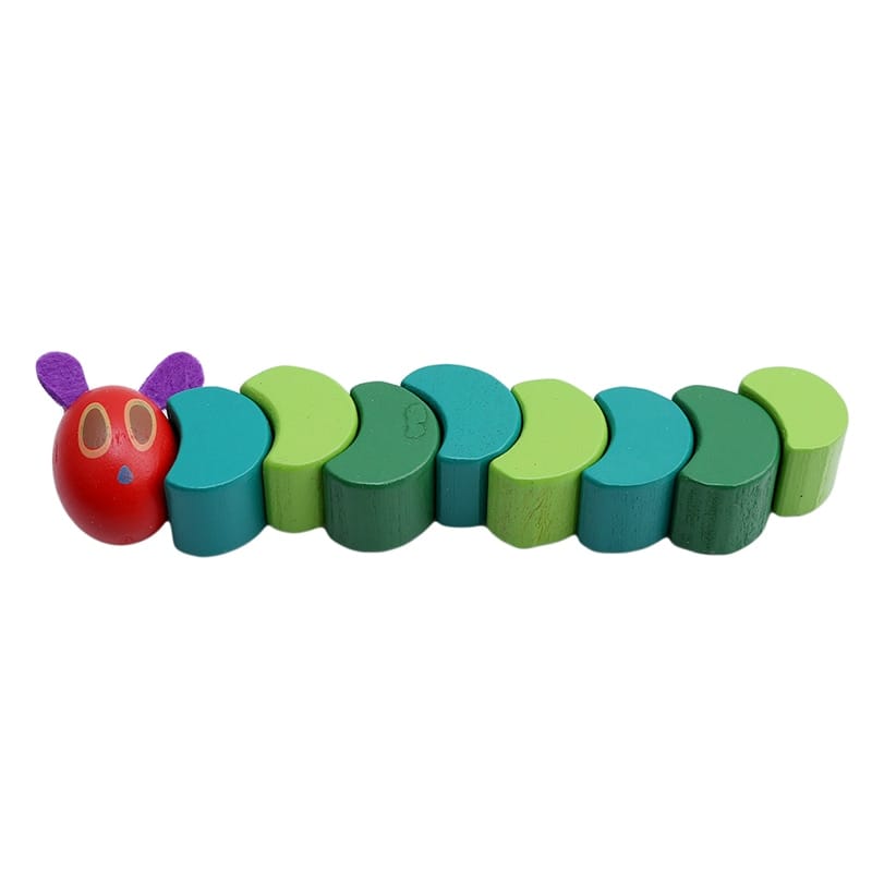 Educational Wooden Flexible Caterpillar Toy Educational Wooden Flexible Caterpillar Toy