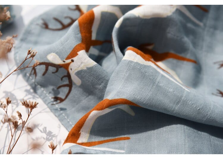Animals Printed Soft Organic Cotton Multipurpose Towel Animals Printed Soft Organic Cotton Multipurpose Towel