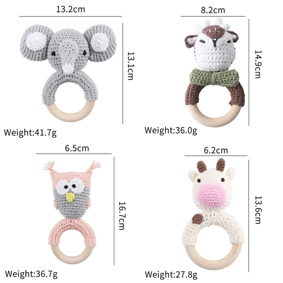 Knitted Baby Teether