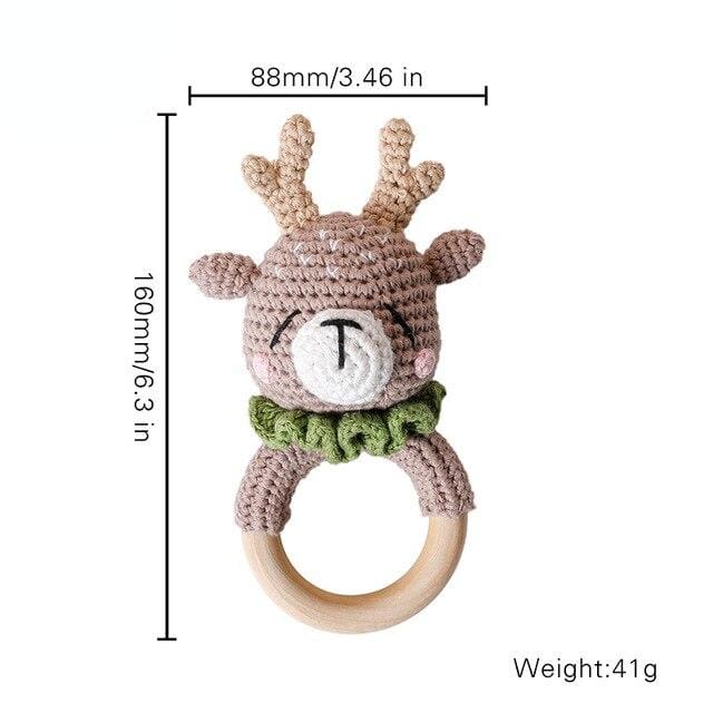 Knitted Baby Teether