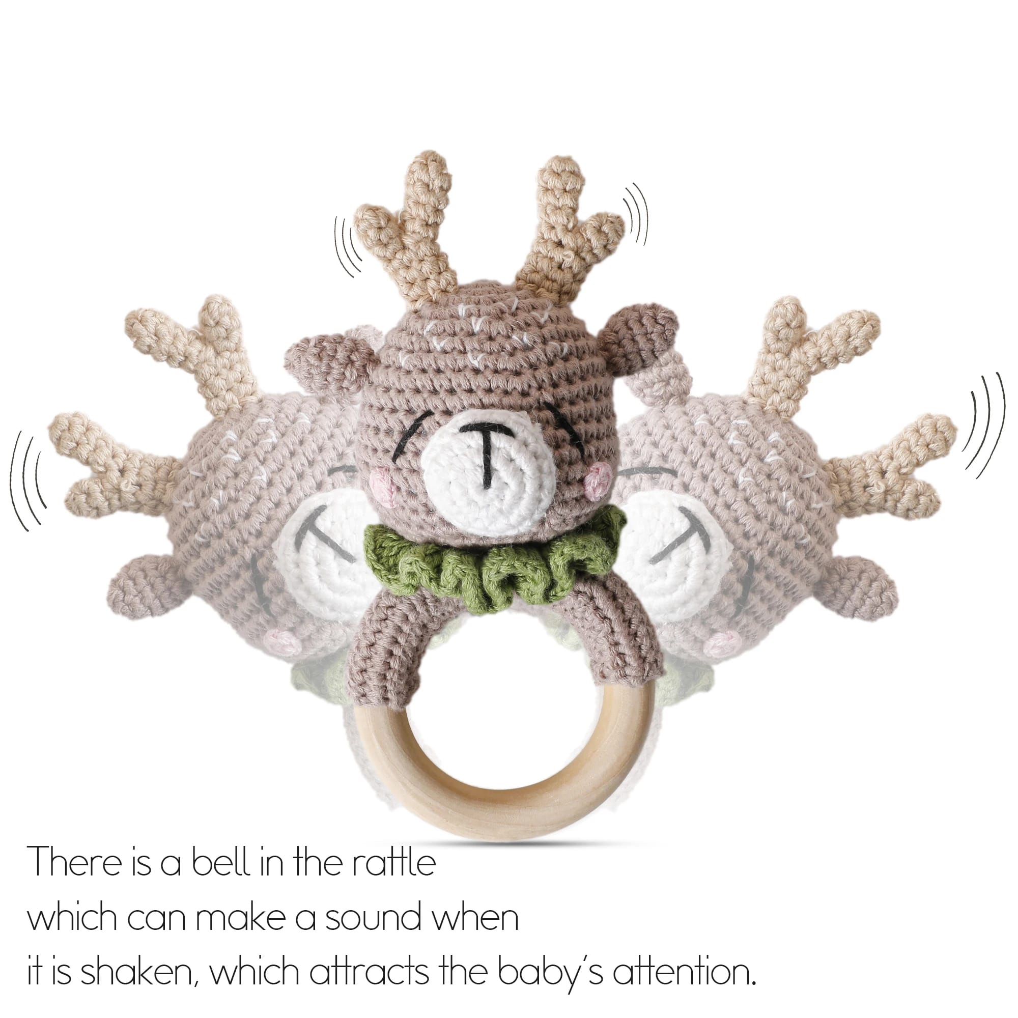 Knitted Baby Teether
