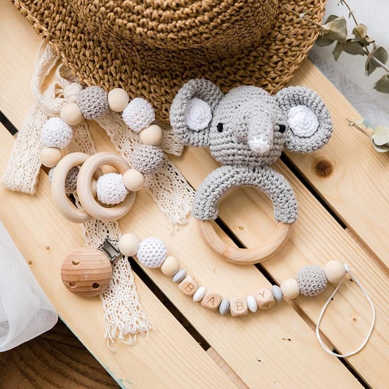 Knitted Baby Teether