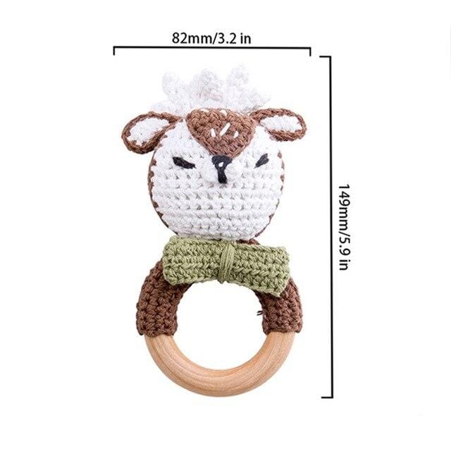 Knitted Baby Teether
