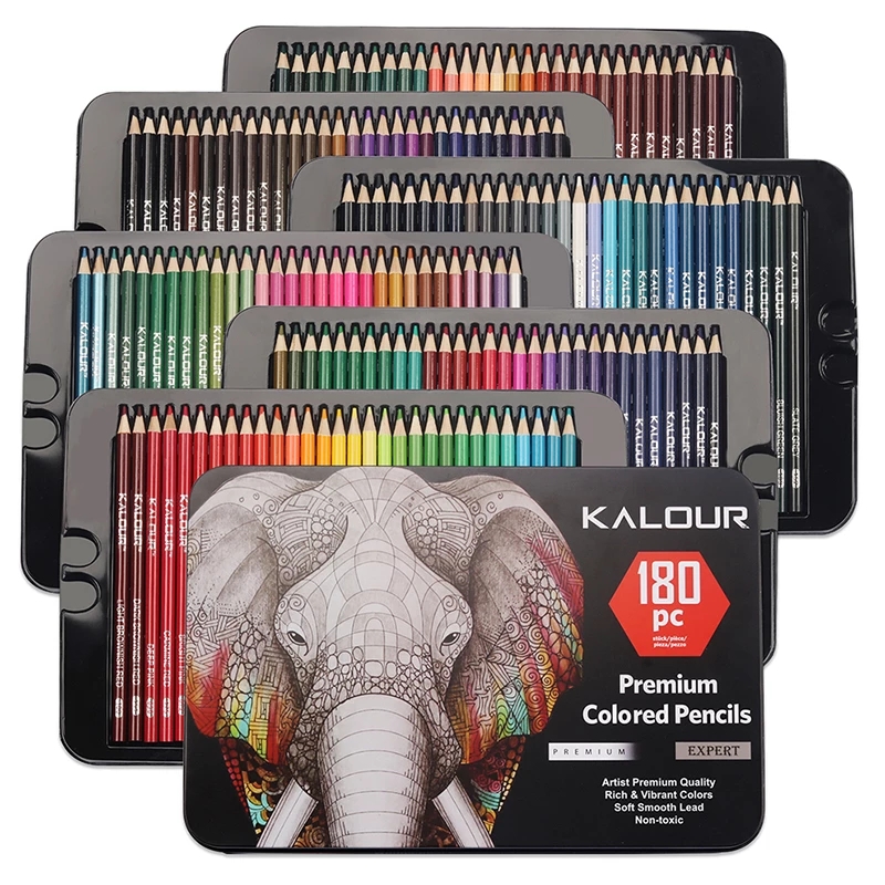 Coloring Pencil Set 180 Colors