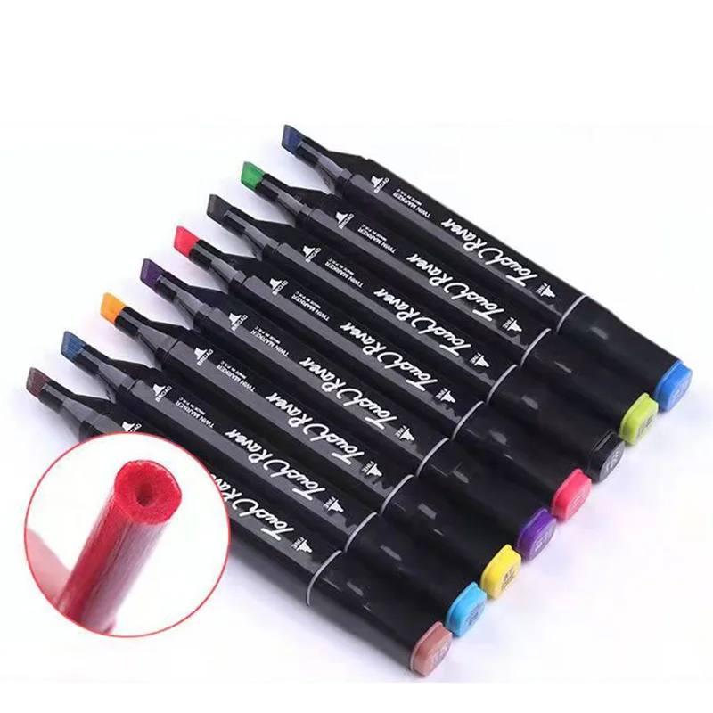 24-80 Colors Sets Double Headed Pens